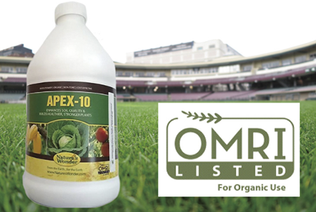 天然腐植酸(土壌改善) APEX-10は安全安心な土壌改善・有機資材 OMRI　認証リスト掲載商品